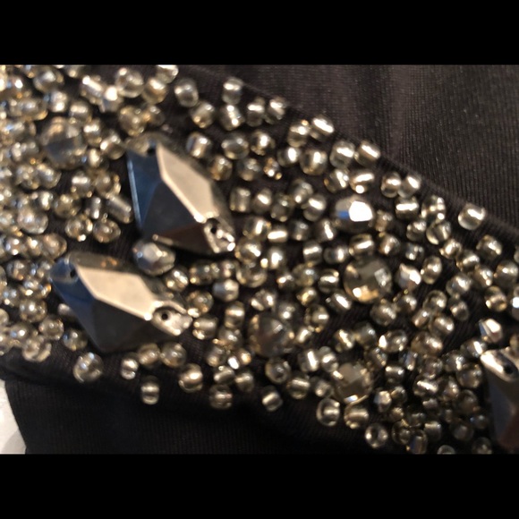 Formal Beaded Mini Dress - Picture 4 of 7